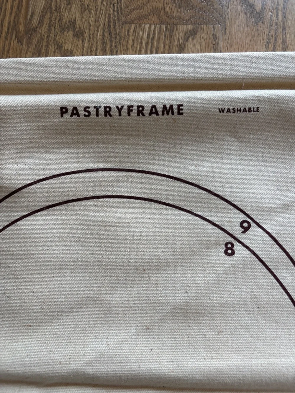 Mrs. Anderson’s washable pastry frame measuring cloth